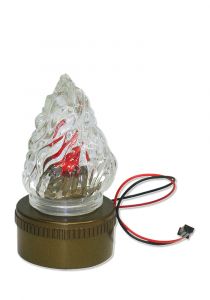 Lanterne Solaire Funeraire LED, Lanterne Funéraire pour Cimetière avec  Effet de Flammes, Etanche Lumières Décoratives pour Prière Sacrificielle