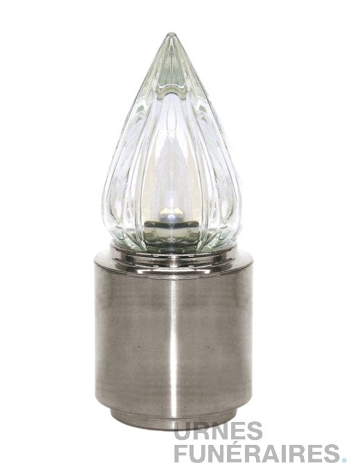 Vente en ligne : Lanterne Tombe en Verre avec Flamme LED et